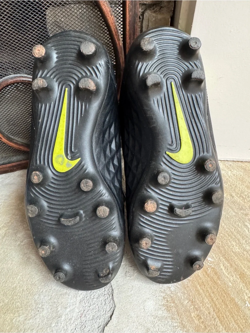 Nike Tiempo Boy Girl Soccer Cleats Shoes, Size Youth 12C